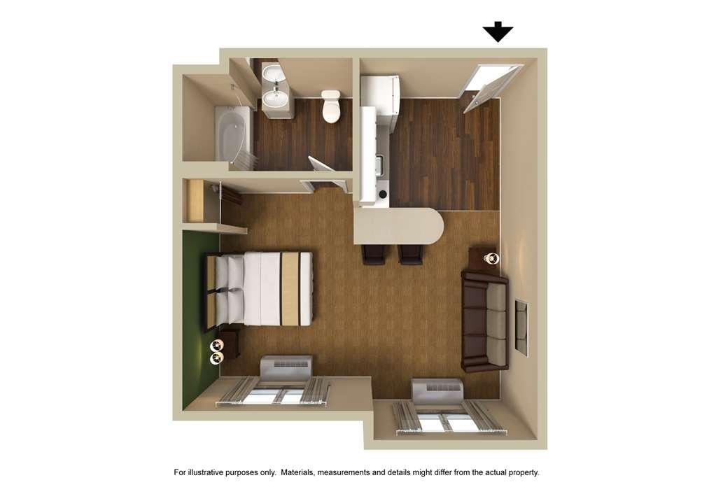 Extended Stay America Suites - Albuquerque - Rio Rancho Blvd Bilik gambar